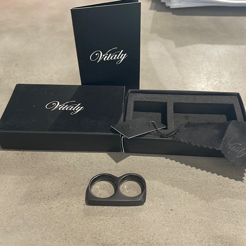 Brand new Vitaly double ring